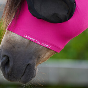 Imperial Riding vliegenmasker UV bescherming Trail Ride roze