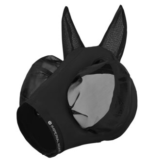 Imperial Riding vliegenmasker UV bescherming Trail Ride zwart
