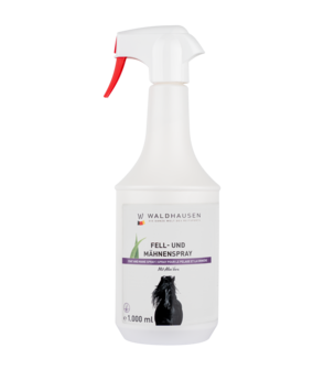 Waldhausen antiklit spray voor vacht, manen en staart &ndash; met aloe vera en glanseffect 1 liter