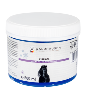 Waldhausen koeling gel 500ml - Herstellende en verkoelende gel voor spieren en pezen van het paard