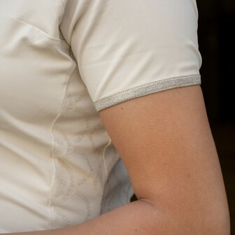 Harry&#039;s Horse Wedstrijdshirt EQS Ivory