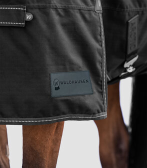 Waldhausen regendeken highneck Arctic 100 gram zwart