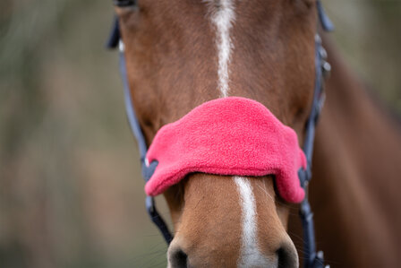 HKM halsterset met halstertouw &amp; vliegennet grijs