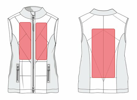 HKM Heating Bodywarmer Slimline