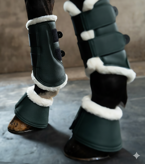 HKM Beenbeschermers Comfort Premium Fur II