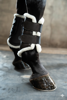 HKM Beenbeschermers Comfort Premium Fur II