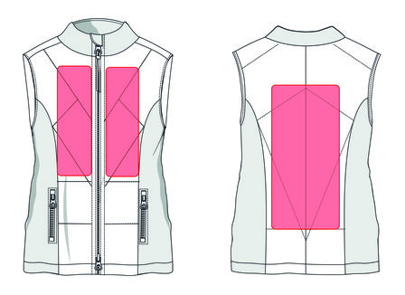 HKM Heating Bodywarmer Slimline