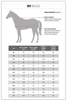 BR Mini Horse uitrijdeken cadet