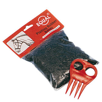 Premiere Manenelastiekjes met Vlechtkam