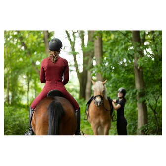 BR CLX long-sleeve zip-up trainingsshirt