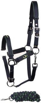 Harry&rsquo;s Horse Halsterset STOUT! Lime