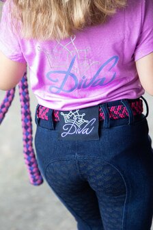 Harry&rsquo;s Horse Rijlegging Denim Diva Violet Full Grip