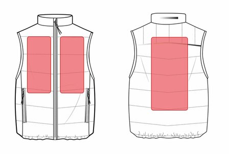 HKM Verwarmde Bodywarmer Cuddle