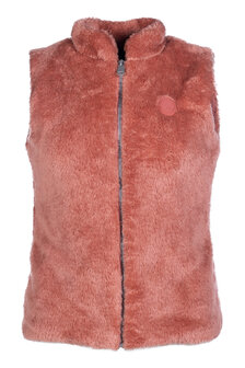 HKM Bodywarmer Teddy Ruby