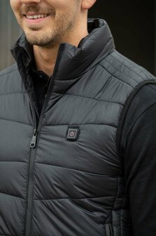 HKM Verwarmde Heren Bodywarmer