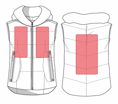 HKM Verwarmde Bodywarmer Canada