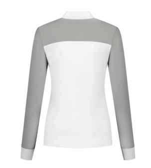 Mrs. Ros Wedstrijdshirt Jacquard Lange Mouw