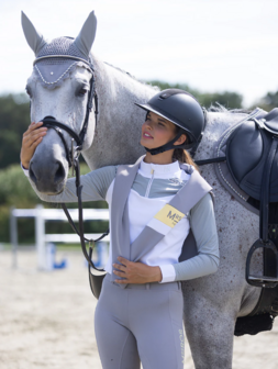 Mrs. Ros Wedstrijdshirt Jacquard Lange Mouw