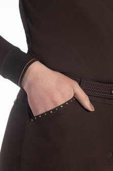 HKM Rijbroek Rosegold Glamour