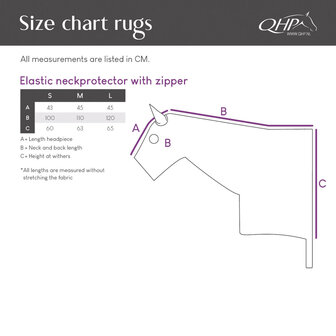 QHP Elastische Halsbeschermer met Rits