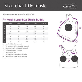 QHP Vliegenmasker Super Bug Stable Buddy Dachshund