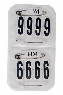 HKM Startnummers Classic