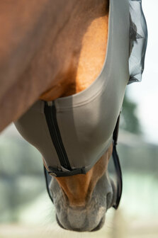 HKM Vliegenmasker Elastic met Neusflap