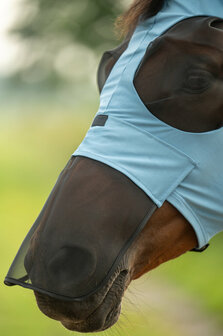 HKM Vliegenmasker Elastic met Neusflap