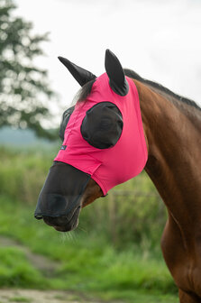 HKM Vliegenmasker Elastic met Neusflap