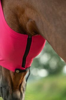 HKM Vliegenmasker Elastic met Neusflap