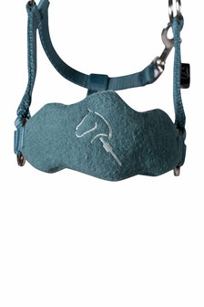 HKM Hobby Horse Halster Set met Bont