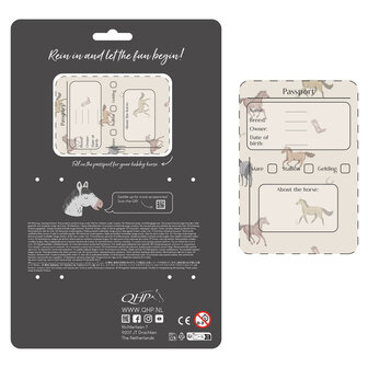 QHP Hobby Horse Hoofdstel Dolly