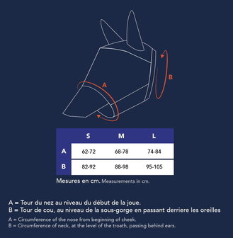 EquiTheme vliegenmasker UV werend Visor