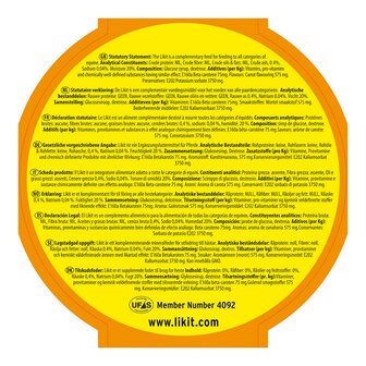 Likit liksteen Wortel 650 gram