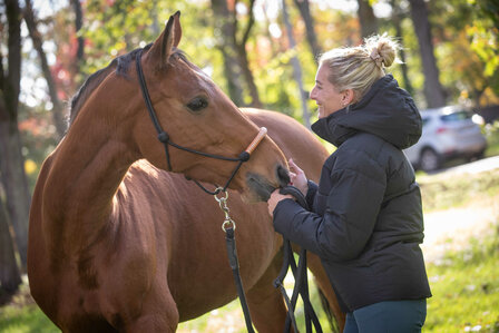 Paddock gewatteerde jas Auteuil