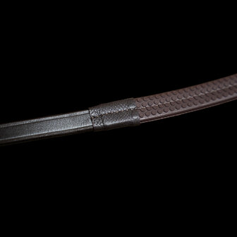 Imperial Riding teugels rubber met nylon versterkt