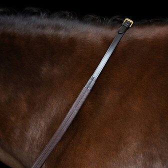 Imperial Riding teugels rubber met nylon versterkt