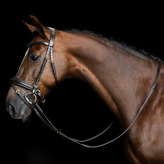 Imperial Riding teugels rubber met nopjes