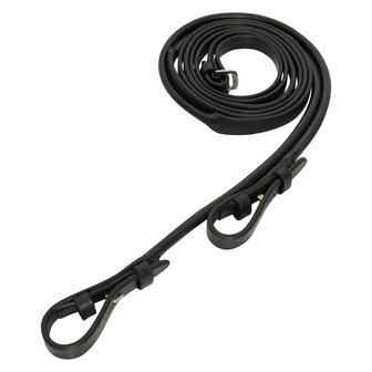 Imperial Riding leren teugels rondgenaaid