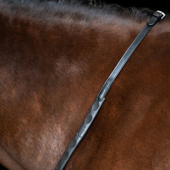 Imperial Riding rubberen teugels met duimgrip