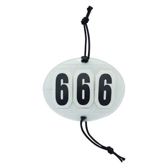 Imperial Riding startnummers rond