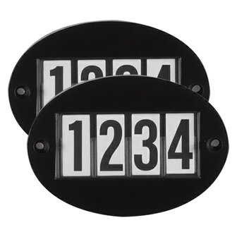 Imperial Riding startnummers Basic quick-pin