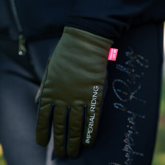 Imperial Riding handschoenen Hide &amp; Shine kids