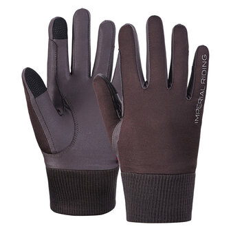 Imperial Riding handschoenen Hide &amp; Shine kids