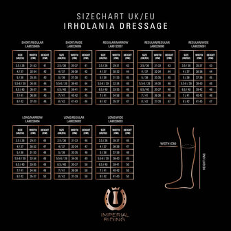 Imperial Riding leren rijlaarzen Olania Deluxe standaard/standaard