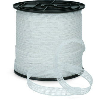 ZoneGuard 20 mm Basic afrasteringslint wit 200 m