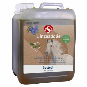 Sectolin Lijnzaadolie 2,5 liter