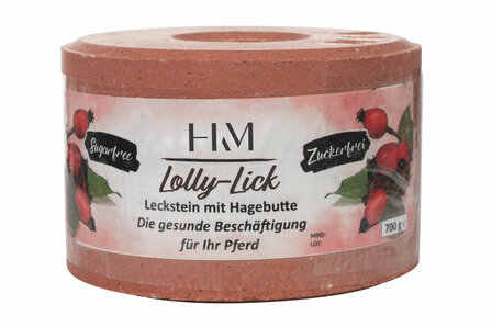 HKM liksteen Lolly Lick Rozenbottel