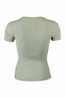 Lauria Garrelli functioneel shirt Limone korte mouwen