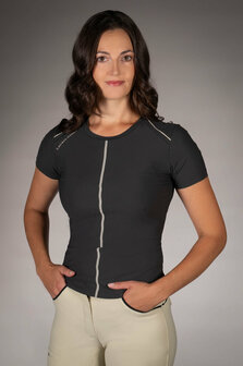 Lauria Garrelli functioneel shirt Limone korte mouwen